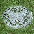 Oakland Living Corporation Oakland Living 5151-AP - Butterfly Stepping Stone - Antique Pewter 5151-AP